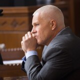 Mike Bonin at a Los Angeles City Council meeting on August 6th, 2013.
