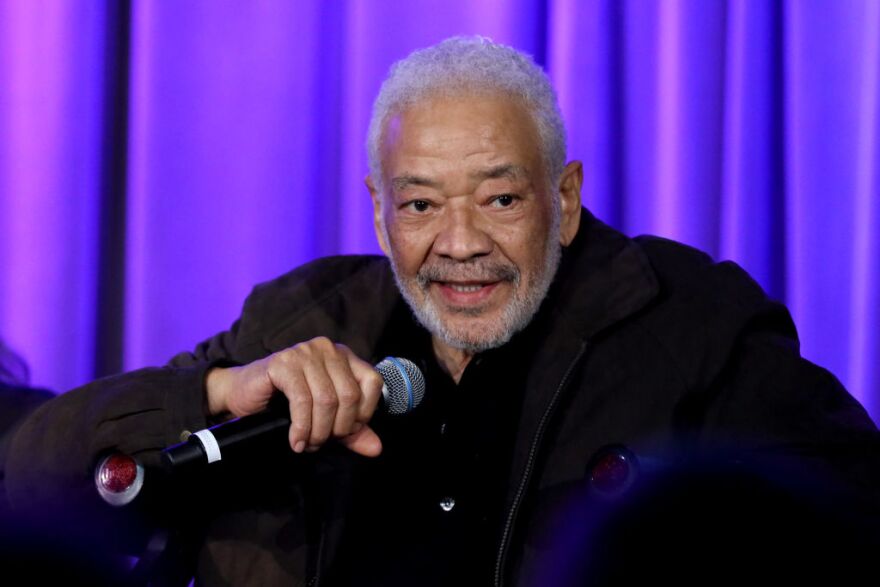 LOS ANGELES, CALIFORNIA - FEBRUARY 24: Bill Withers speaks onstage at Reel To Reel: Chuck Berry: Brown Eyed Handsome Man at the GRAMMY Museum on February 24, 2020 in Los Angeles, California. (Photo by Rebecca Sapp/Getty Images for The Recording Academy )