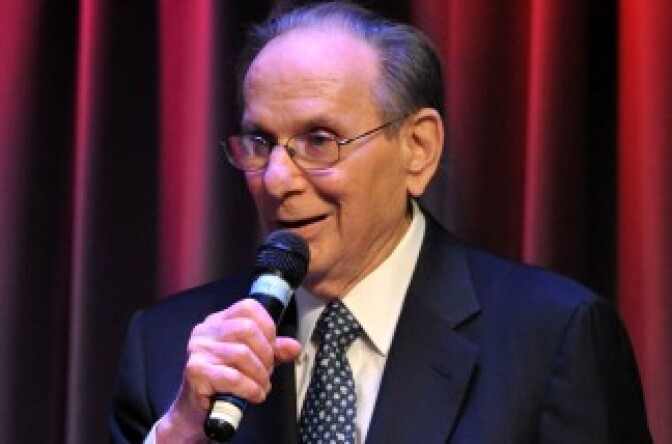 Songwriters are either hams, or just concerned that SOMEONE performs their songs right ... or maybe both. Here's Hal David singing at the Grammy Museum's Songwriters Hall of Fame Gallery inaugural concert, and he can still put a song over.
