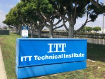 Closed ITT Tech campus in Torrance, California.