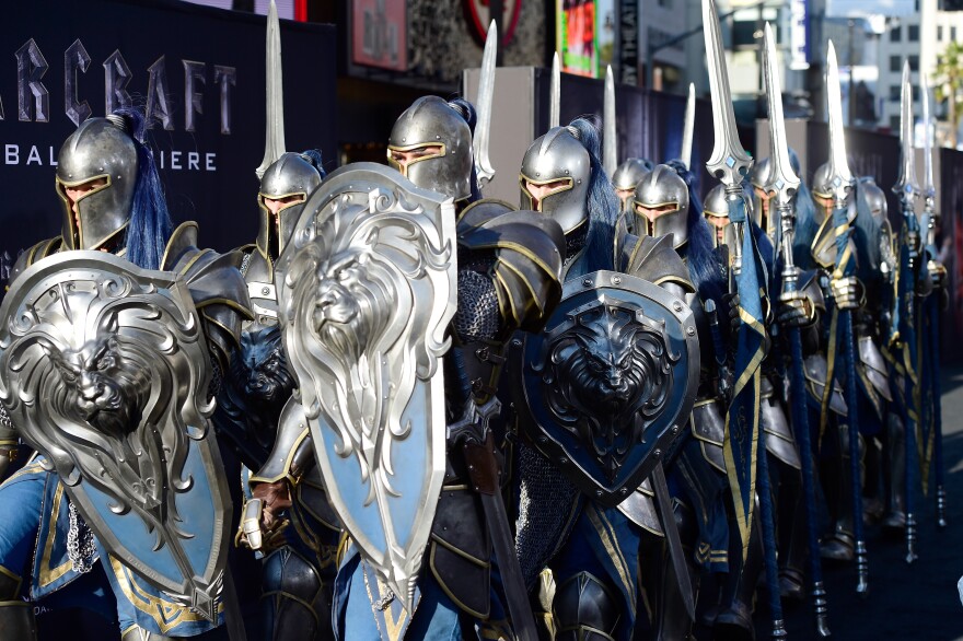 HOLLYWOOD, CA - JUNE 06:  Atmosphere at the premiere of Universal Pictures' 'Warcraft at TCL Chinese Theatre IMAX on June 6, 2016 at TCL Chinese Theatre IMAX on June 6, 2016 in Hollywood, California.  (Photo by Frazer Harrison/Getty Images)