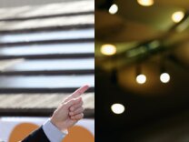 California gubernatorial candidates Jerry Brown (L) and Meg Whitman (R).