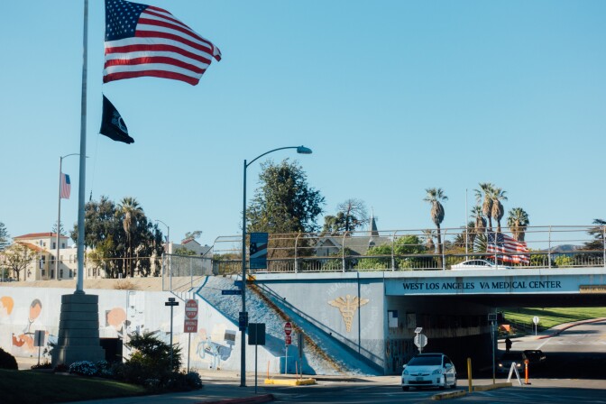 The West LA VA houses the largest VA Medical Center in the country. The 388-acre campus sits between Brentwood and Westwood, along the 405 Freeway. 
