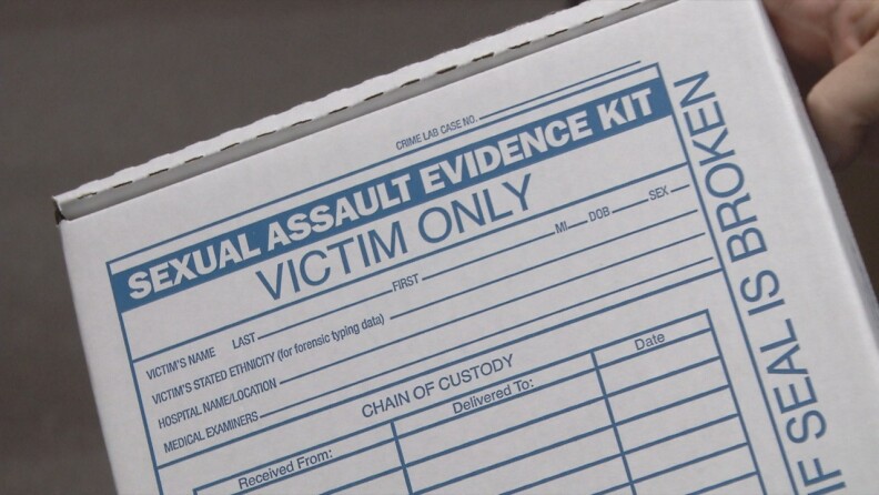 One example of the rape kits that are available to victims