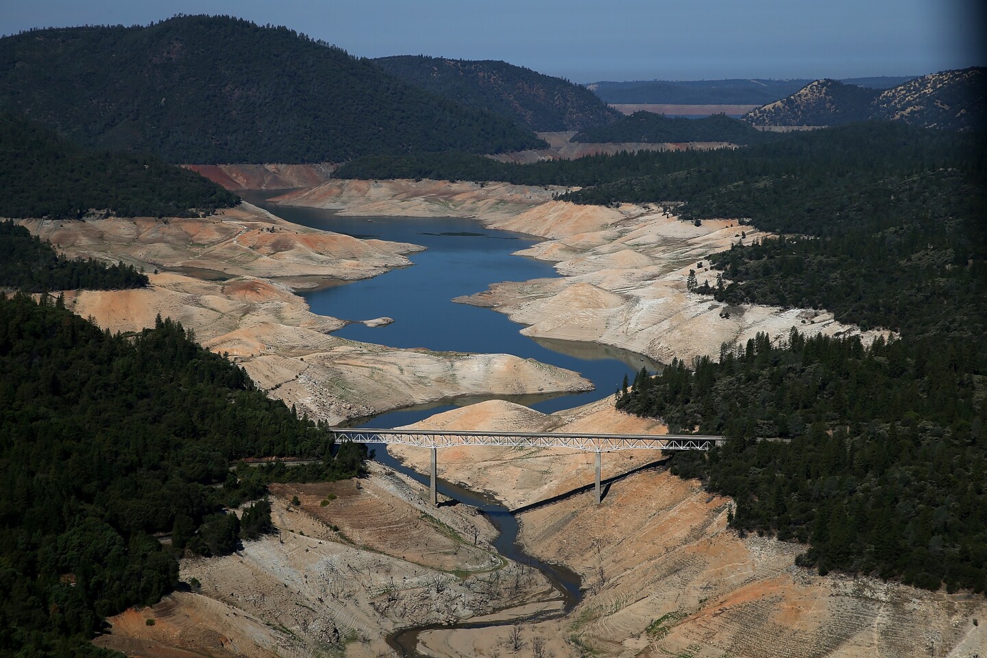 Lake Oroville Dry
