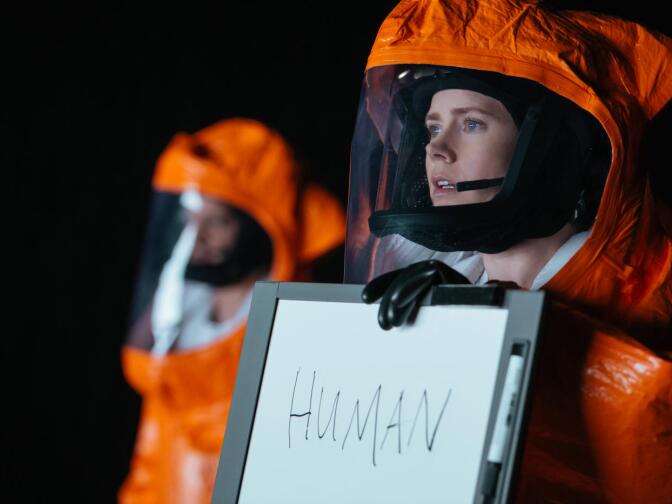 Amy Adams in a scene from "Arrival."