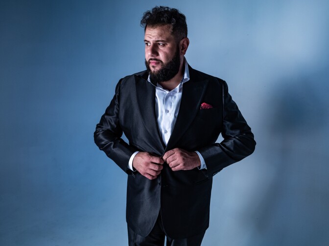 Comedian Mo Amer's stand-up special "Vagabond" is on Netflix.