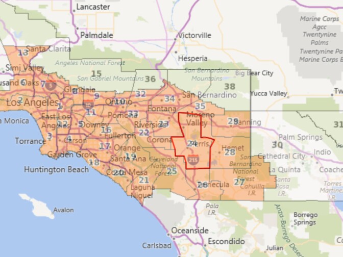 A screenshot of the Check Before You Burn map for Jan. 13. 