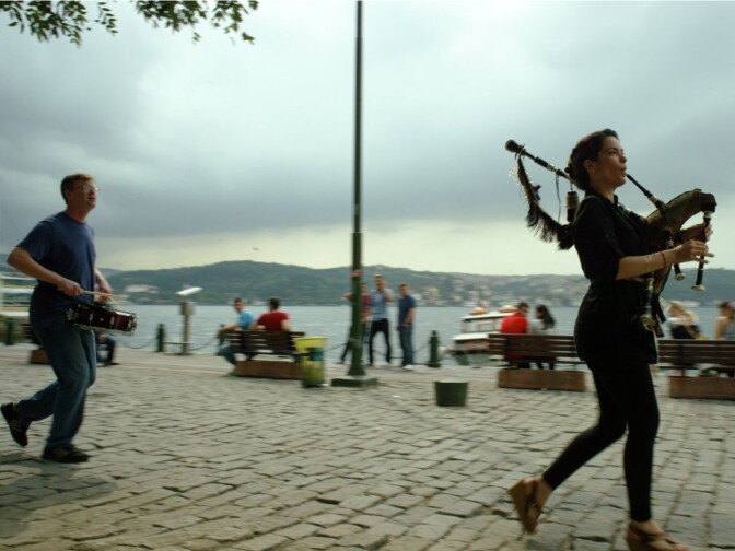 Still from the film "Music of Strangers: Yo-Yo Ma and the Silk Road Ensemble. 