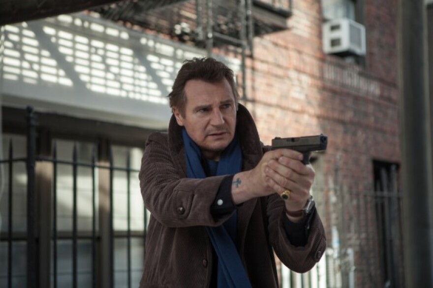 Liam Neeson stars as Matthew Scudder in "A Walk Among The Tombstones." 