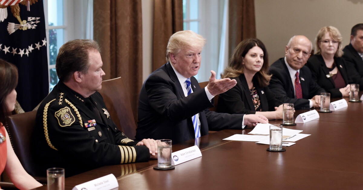 Orange County, other SoCal officials meet with Trump on anti-sanctuary efforts. It may not play well with voters long-term