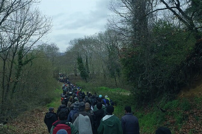 Still from the film "Human Flow," by director Ai Wei Wei.