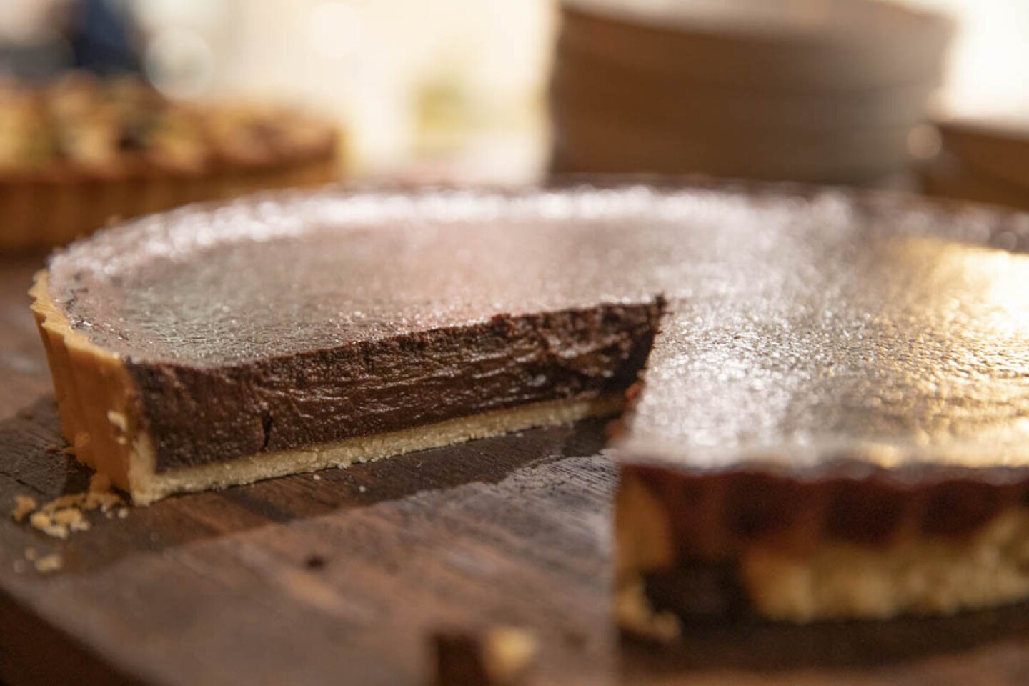 Chocolate Tarte, Salted Caramel