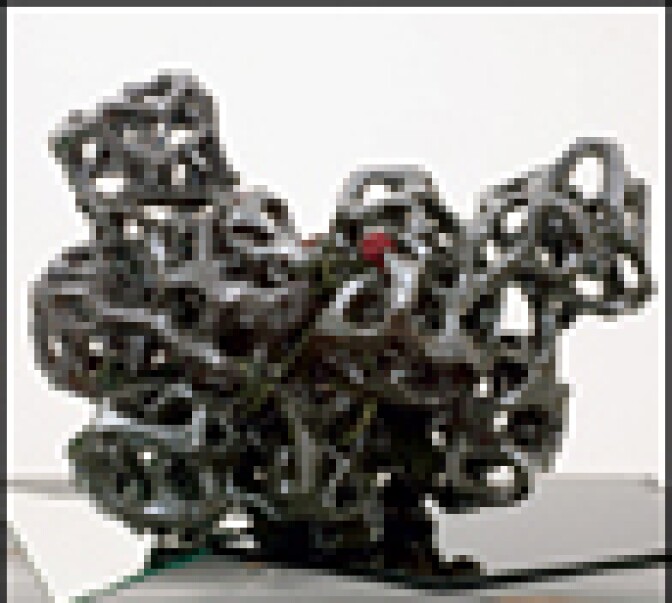 Anna Sew Hoy's Dark Cloud Version II, 2006. Collection of Schiff Art Projects and Management.