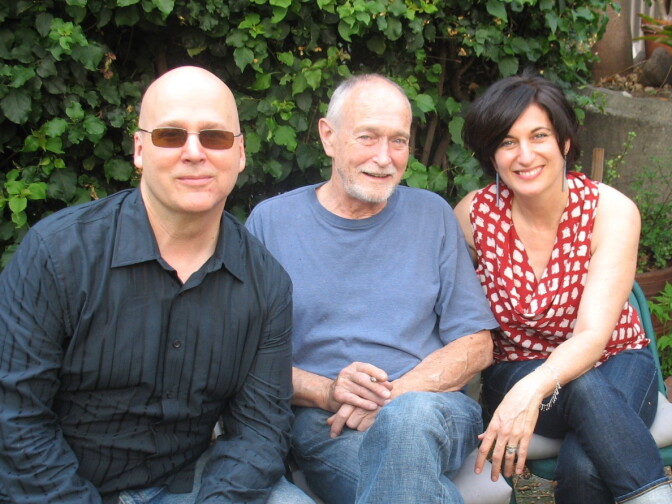 RH Greene, artist Llyn Foulkes, and filmmaker Tamar Halpern. 