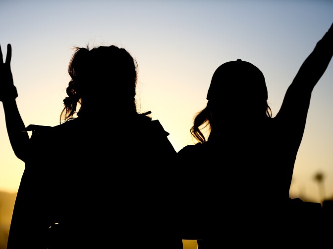 Festivalgoers attend the 2018 Coachella Valley Music and Arts Festival at the Empire Polo Field on April 21, 2018 in Indio, California.