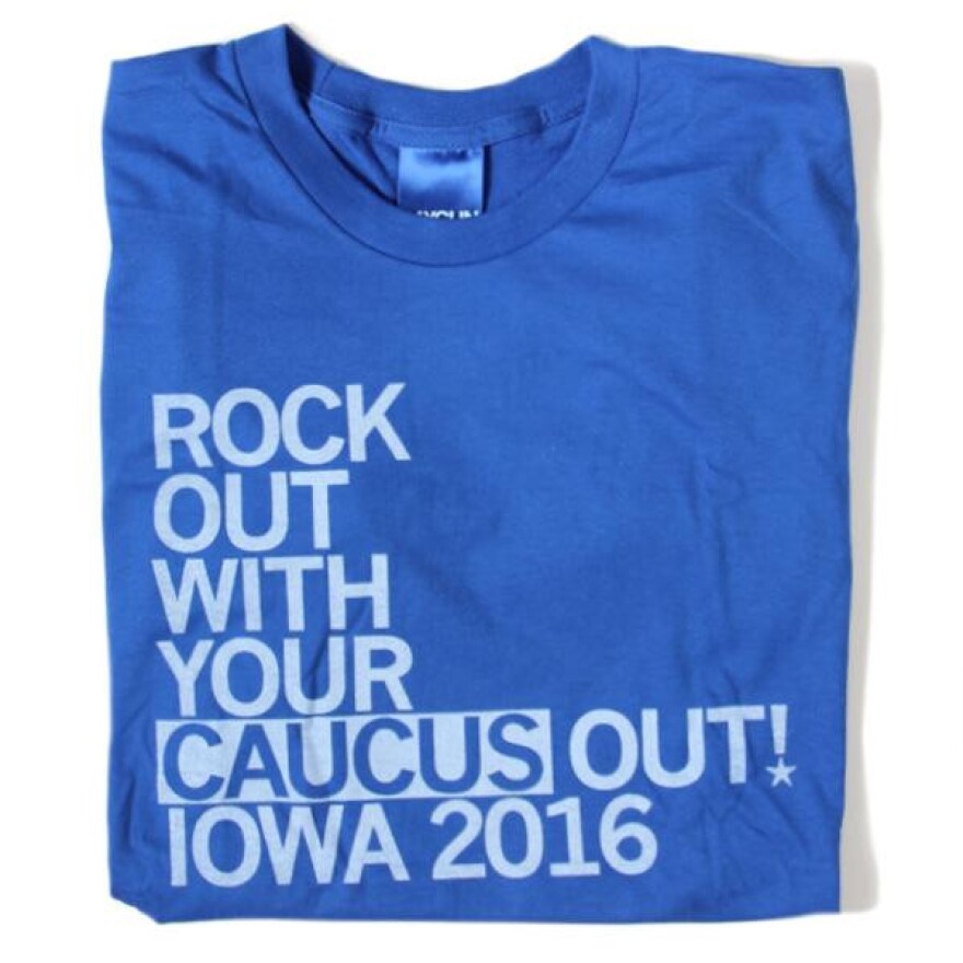 One of the most popular designs at Raygun plays on the caucuses in Iowa, said owner Mike Draper. (Photo credit: raygunsite.com.)