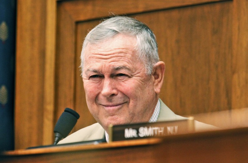 In this photo taken June 14, 2016, Rep. Dana Rohrabacher, R-Calif., participates in a House Foreign Affairs Committee hearing on Russia on Capitol Hill in Washington. The 69-year-old, self-described “surfer Republican” has long been a lone pro-Russian voice on Capitol Hill, defending Putin and urging dialogue with the Kremlin. This past spring, Rohrabacher’s position drew support from Donald Trump, who advocates giving relations with Moscow another chance.(AP Photo/Paul Holston)