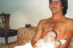 Frank O'Connell is seen with his newborn son Nick about four years before O'Connell's murder conviction. A judge overturned that conviction in 2012 and ordered O'Connell released from state prison. 27 years would pass before O'Connell would be free to see his son Nick.
