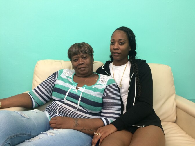 Elvira Evers and her daughter, Jessica.