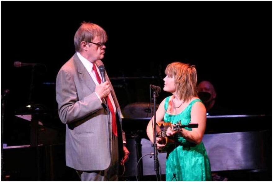 Sara Watkins has been a regular on "Prairie Home Companion" with Garrison Keillor since 2000.