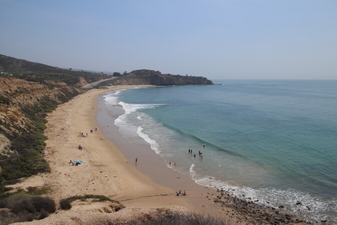 Crystal Cove State Park in Laguna Beach