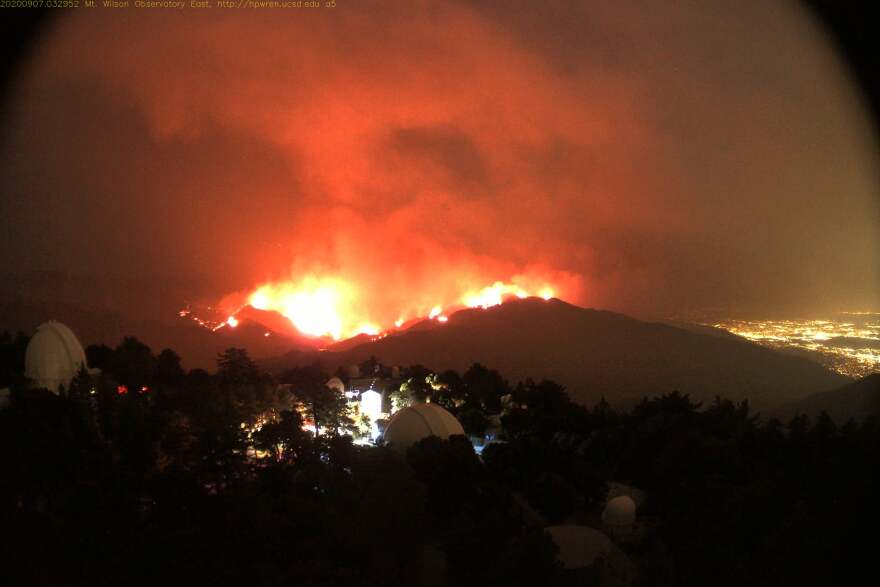 The Bobcat Fire has prompted evacuations from Mt. Wilson Observatory.
