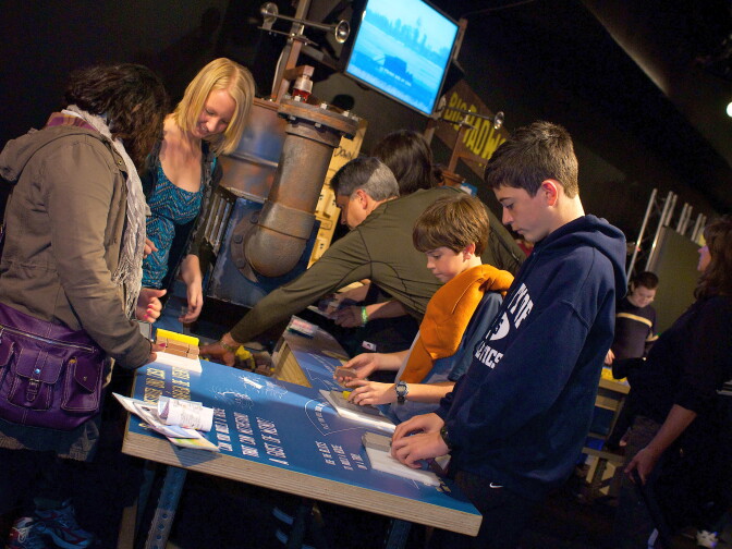Mythbusters: The Explosive Exhibition is at the Discovery Science Center in Santa Ana through September 7.