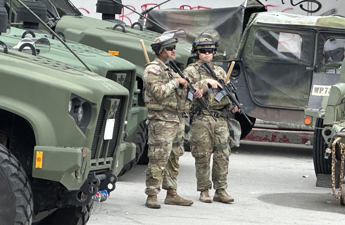 More than 1,000 National Guard troops to withdraw from LA as Trump ...