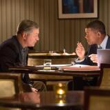 Alec Baldwin (left) and Will Smith star in the new film 'Concussion'