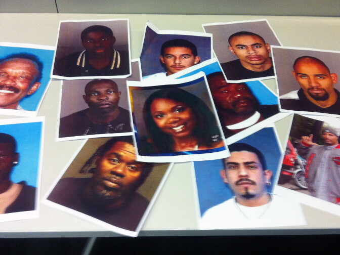 LAPD officials and federal authorities credit the second phase of the summer-long "Operation Save Our Streets" in helping to solve 50 homicide cases in South L.A. Some of the victims are displayed in these photos.