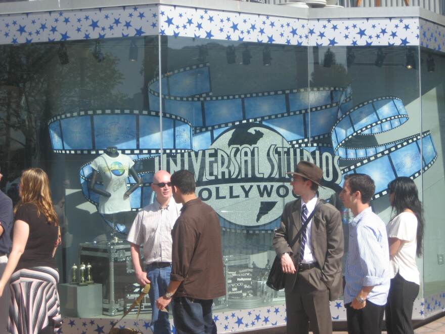 Open Call: Job seekers line up at Universal Studios in Hollywood