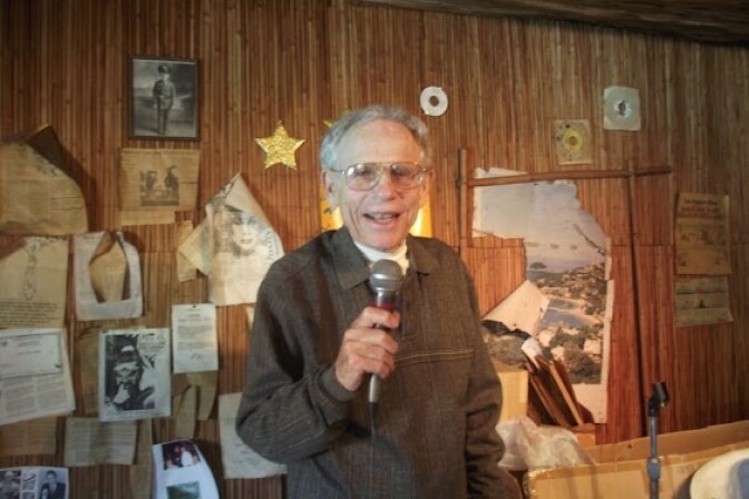 Kwayzar in his personal performance space. 