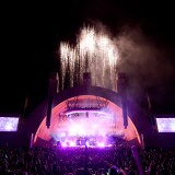 HOLLYWOOD, CA - OCTOBER 22:  A fireworks display during CBS RADIO's fourth annual We Can Survive concert at the Hollywood Bowl on October 22, 2016 in Hollywood, California.  (Photo by Kevin Winter/Getty Images for CBS Radio, Inc.)