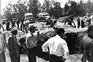 Reporter Stan Chambers reports live from the well Kathy Fiscus fell down.