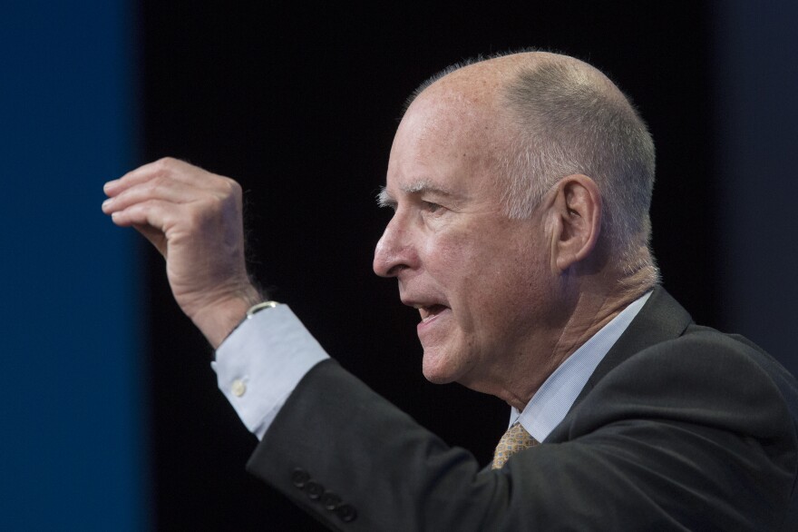 Governor Jerry Brown delivered his State of the State address Thursday morning.