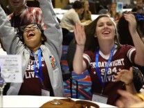 California students take part in an annual conference where their anti-gambling videos compete for recognition.