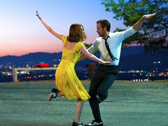 Emma Stone and Ryan Gosling star in Damien Chazelle's upcoming musical "La La Land," which is one of many high-profile draws at the Telluride Film Festival.