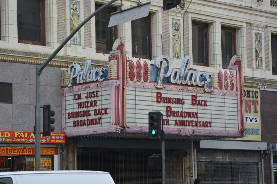 City Councilman José Huizar is spearheading the "Bringing Back Broadway" initiative.