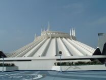 Space Mountain at Disneyland