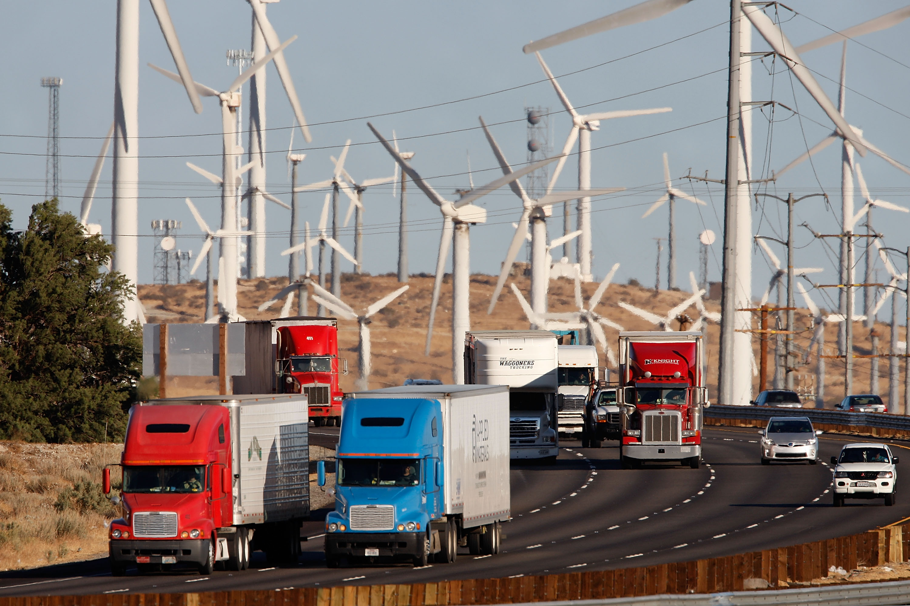 California's Groundbreaking Clean Fuel Laws Mean Big Changes For Polluting  Trucks And Trains. Why It Matters | LAist